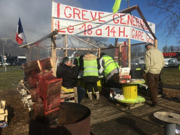 Les Gilets jaunes de Crolles, dans l'Isère