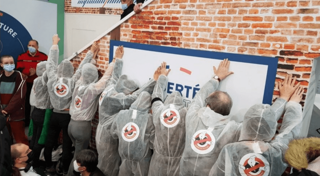 Extinction Rébellion - Salon de l'agriculture Extinction Rébellion - Salon de l'agriculture